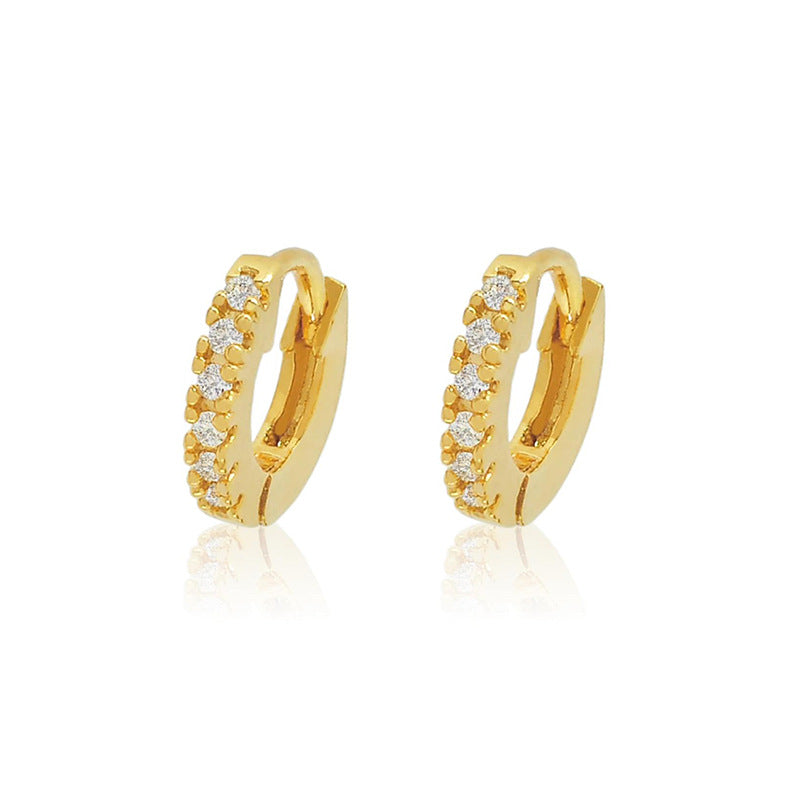Radiance Geo Zircon Earrings