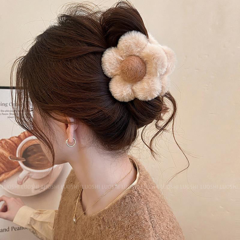Plush cartoon puppy shark clip
