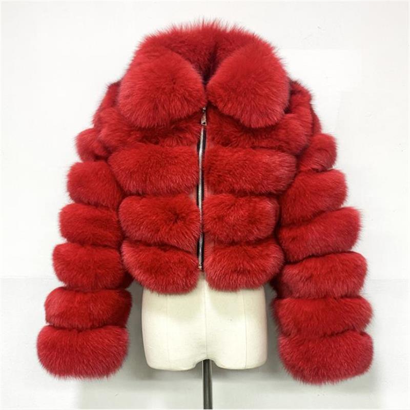 Womens Faux Fur Winter Coat