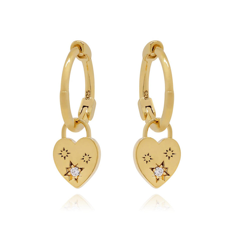 Radiance Geo Zircon Earrings
