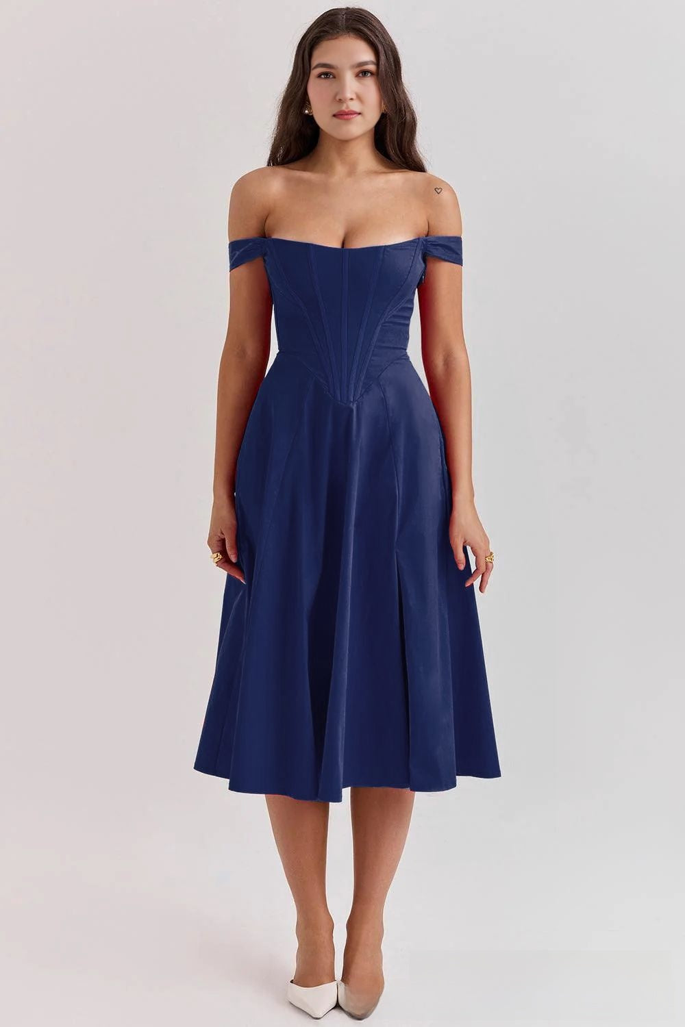 Sculptura Wrap Midi Dress