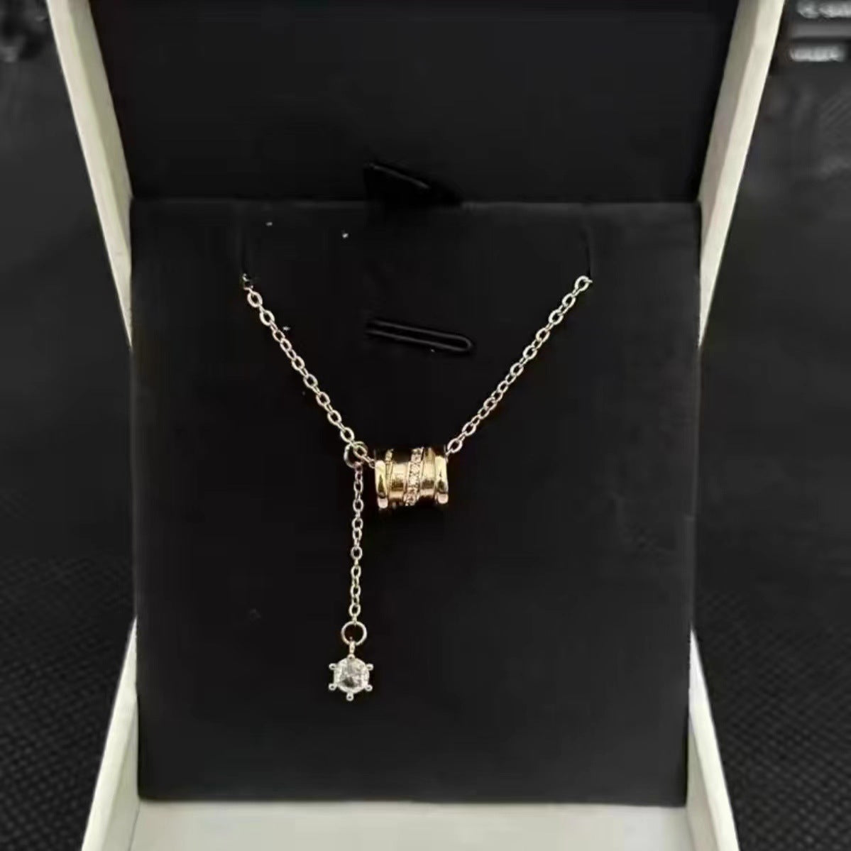 White Copper Butterfly Dream Necklace