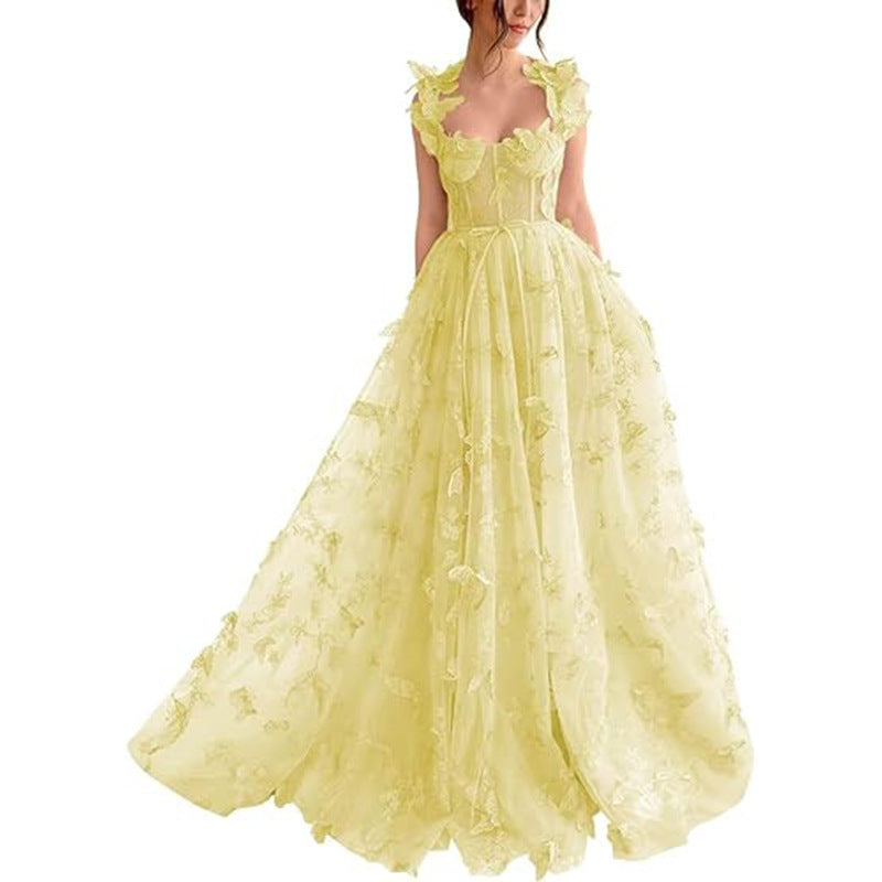 Serenity Lace Long Dress