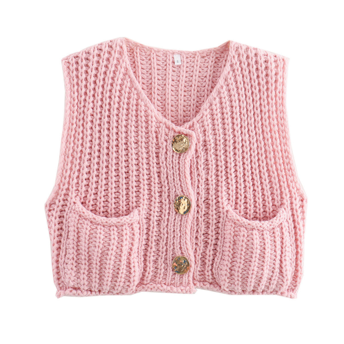 Knitted vest