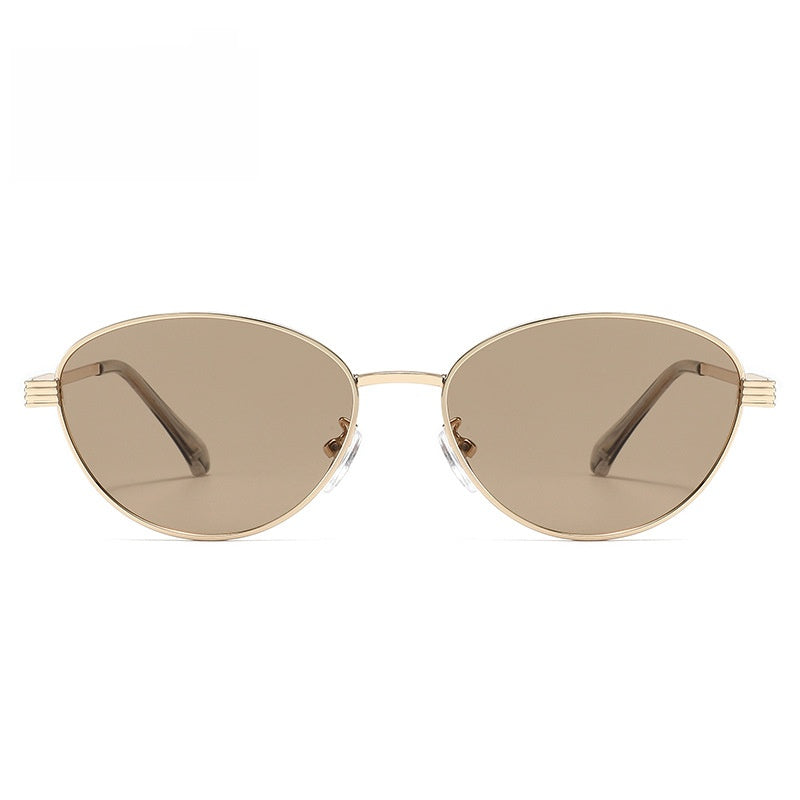 Round Frame Polarized Sunglasses for Women