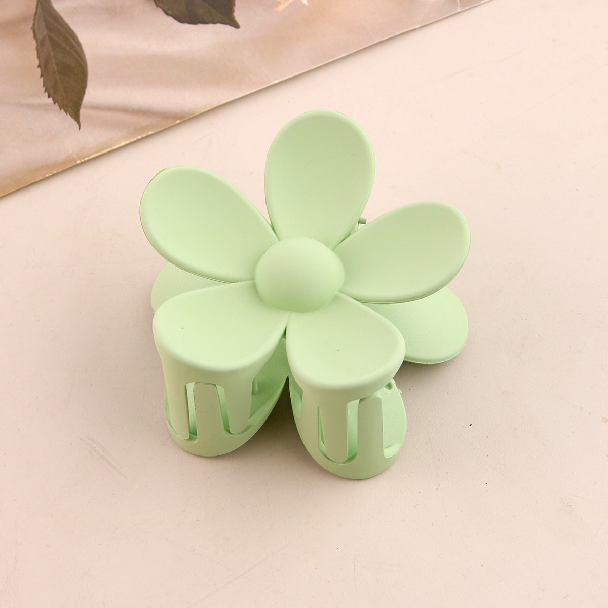 Fashion Flower Hair Clip ABS Grip Claw Clip for Women