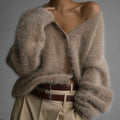 Womens Soft Long Sleeve Cardigan Sweater