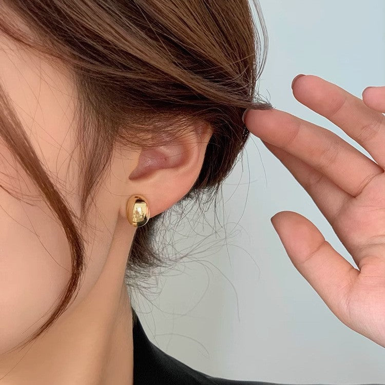 Linea Geometric Metal Earrings
