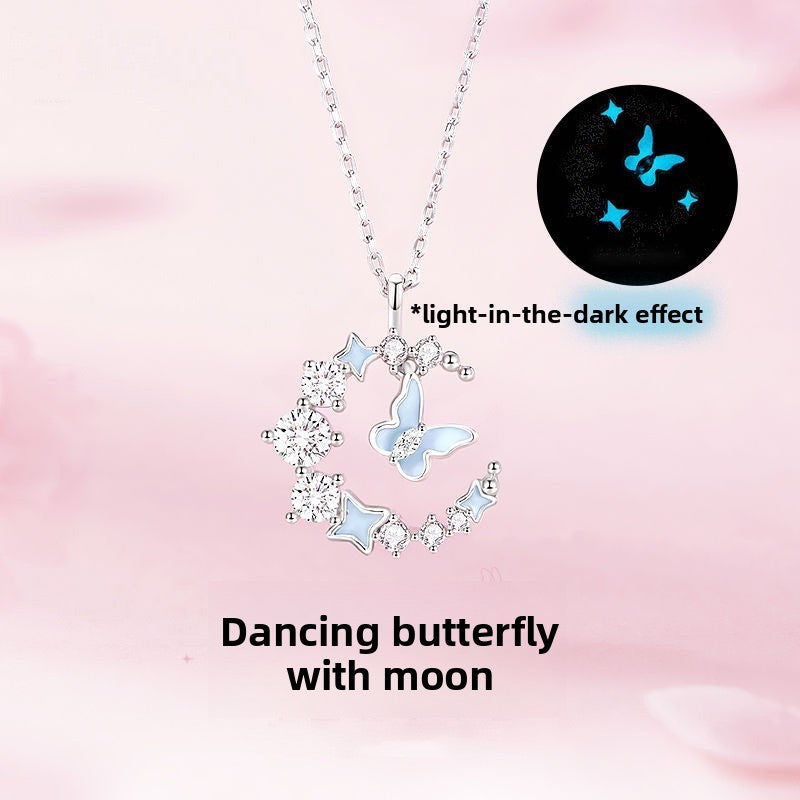 Enamel necklace