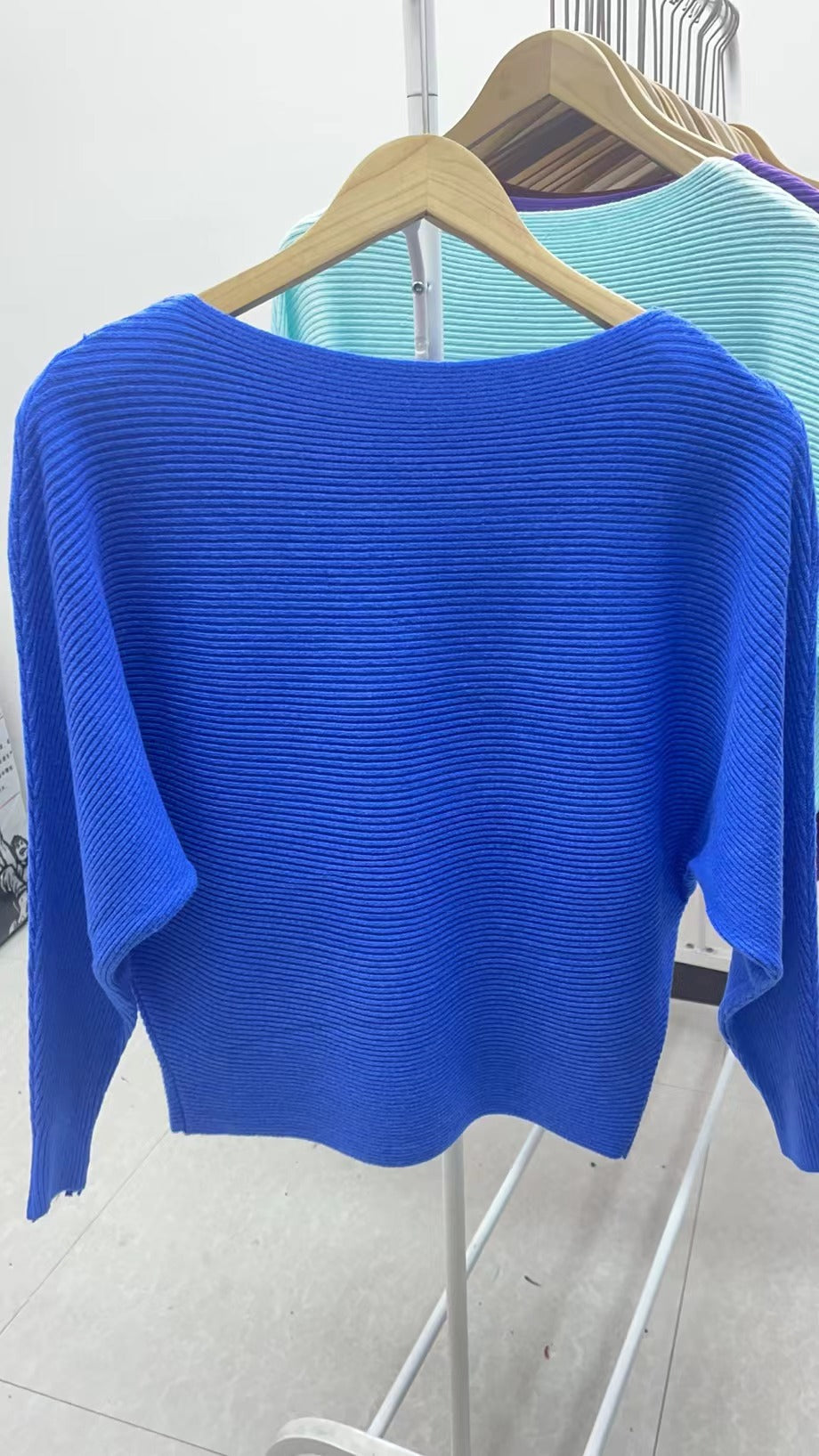 Solid Color Pullover Short Long Sleeve Knit Base Shirt