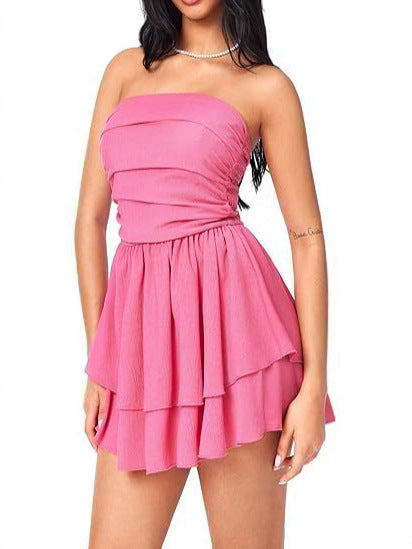 Vespera Double Layer Tube Skirt