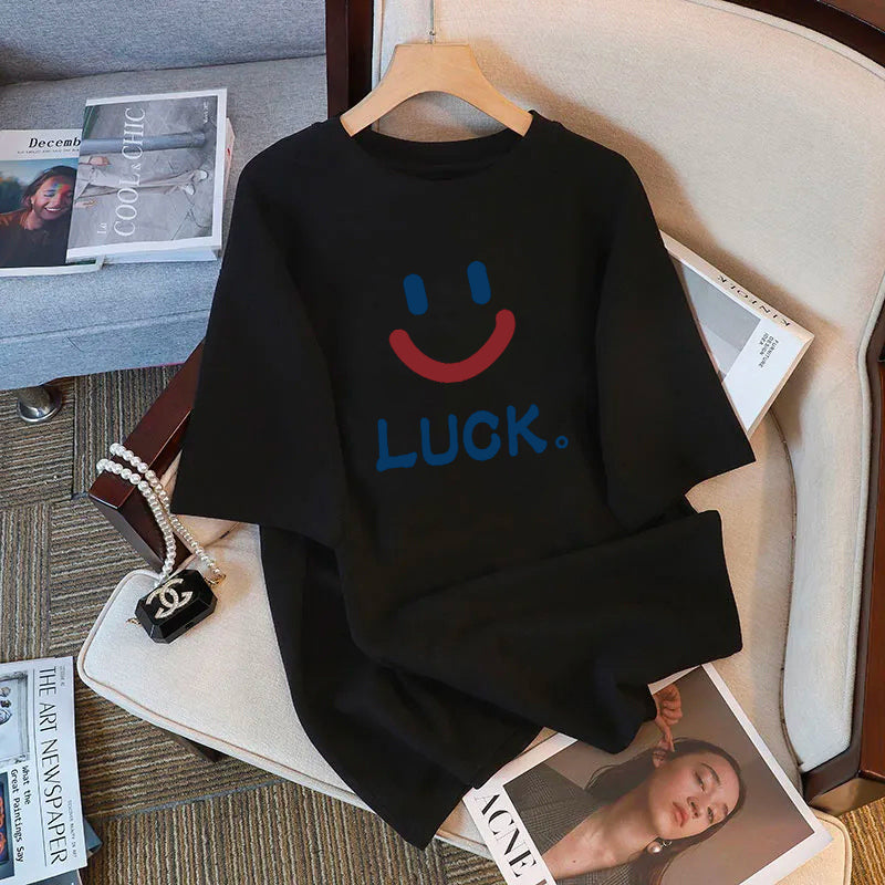Loose-fit slimming T-shirt (Instagram style)
