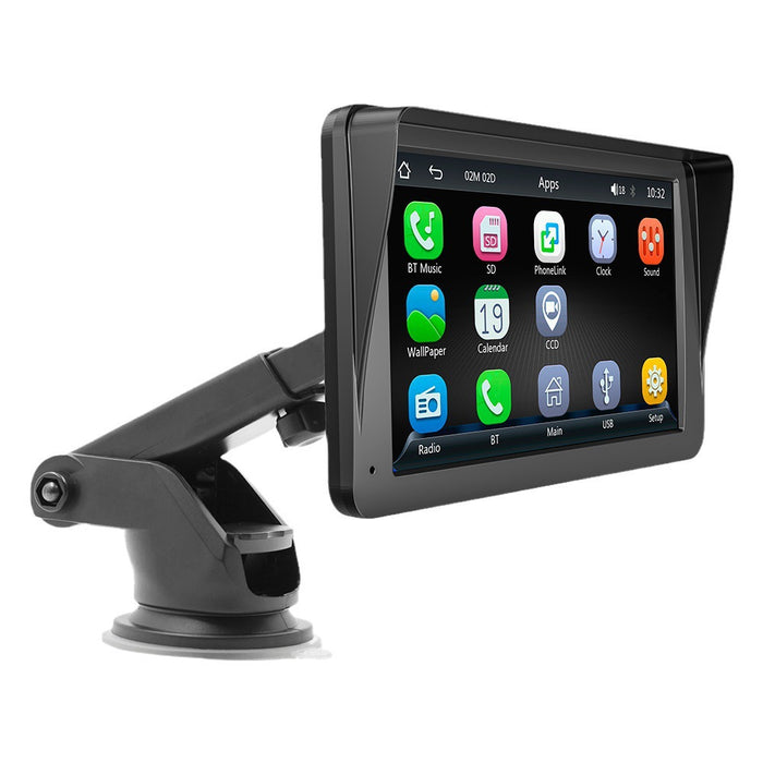 Portable 7-inch Wireless Carplay MP5 Player with HD Screen