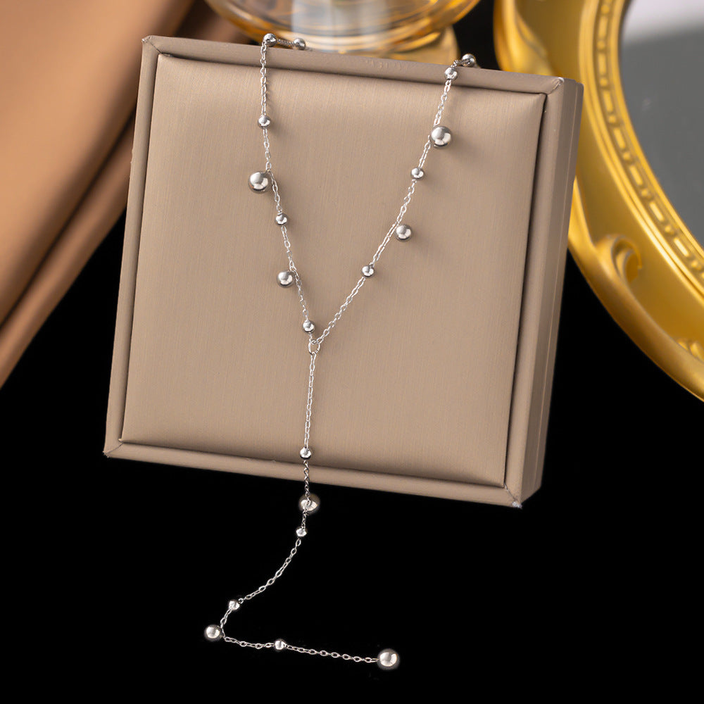 Titanium steel necklace