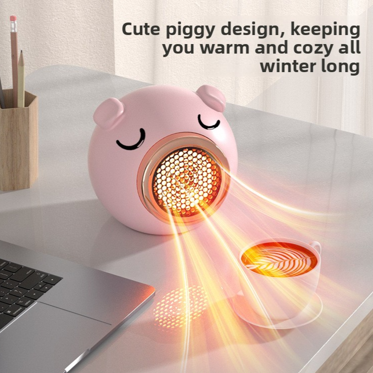 Mini Desktop Heater Piglet Design