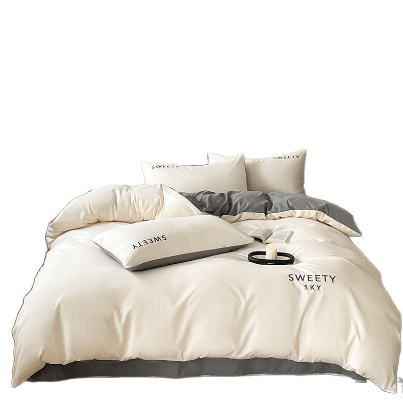 Minimalist Washed Cotton Bedding Set
