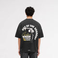 Print Cotton T-Shirt with Retro Car Culture Design
