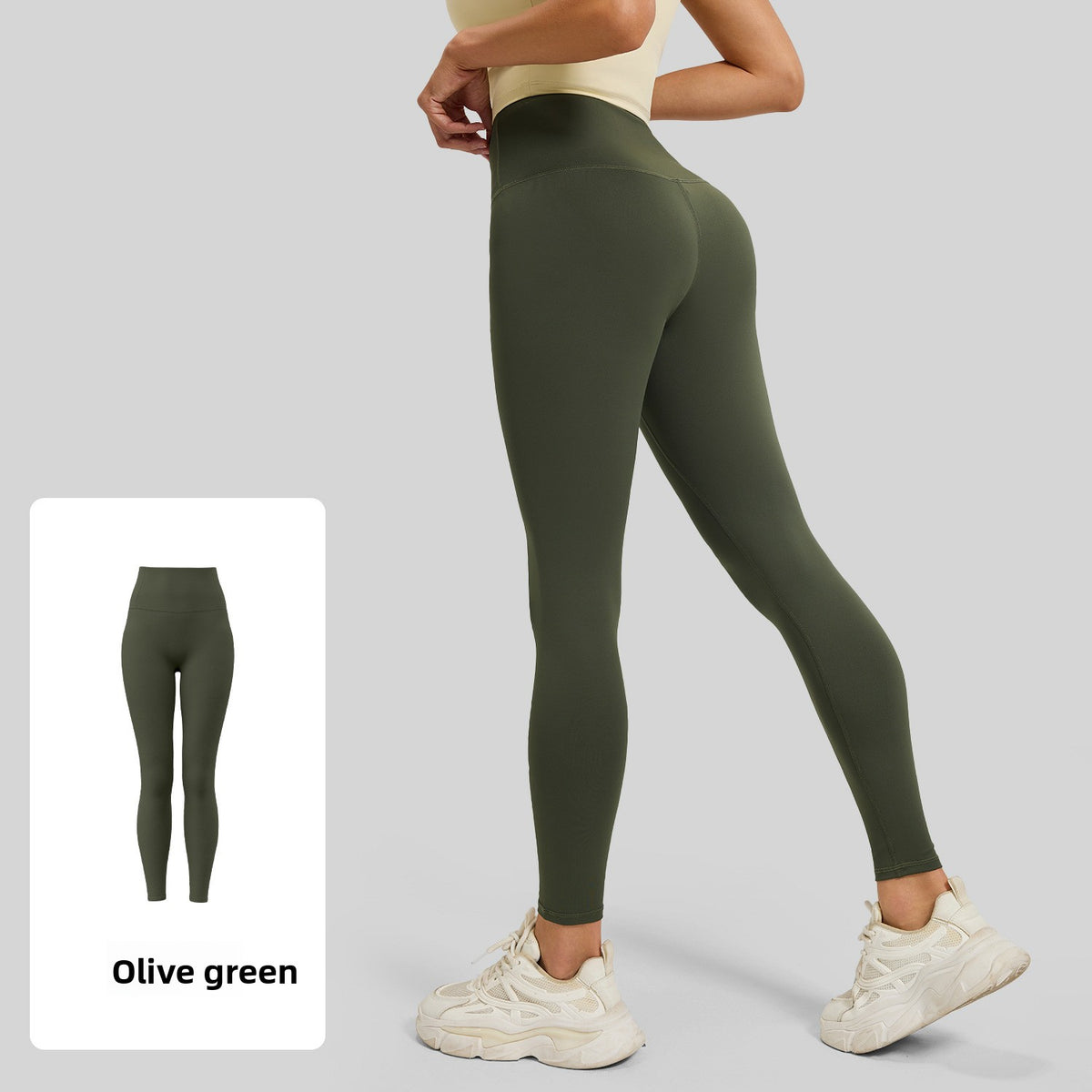 Seamless High Waist Yoga Pants for Peach Butt