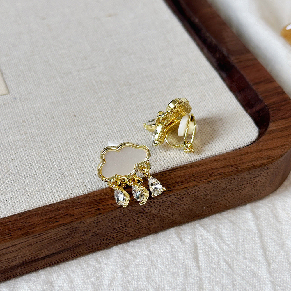 Lustrelace Pearl Ear Clips