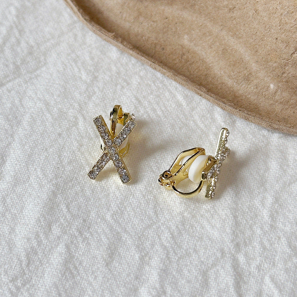 Lustrelace Pearl Ear Clips