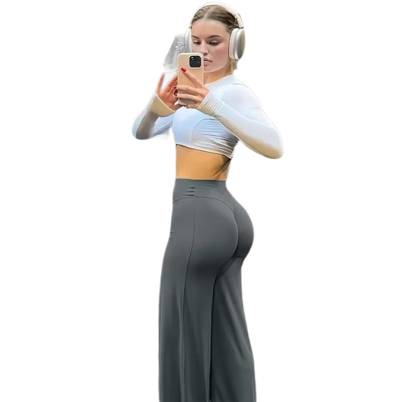 Women's High-Waisted Yoga Pants with Tummy Control