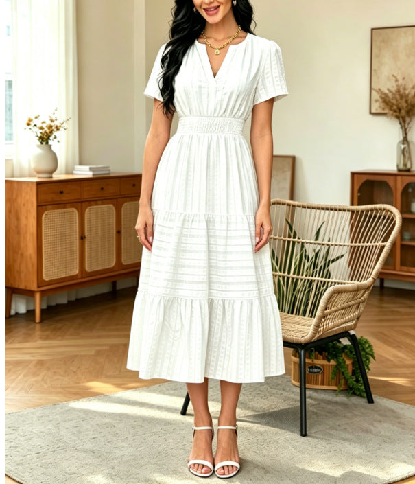 Short-Sleeve Dress