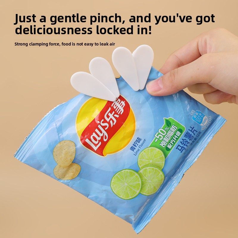 Decorative Magnetic Food Bag Clips