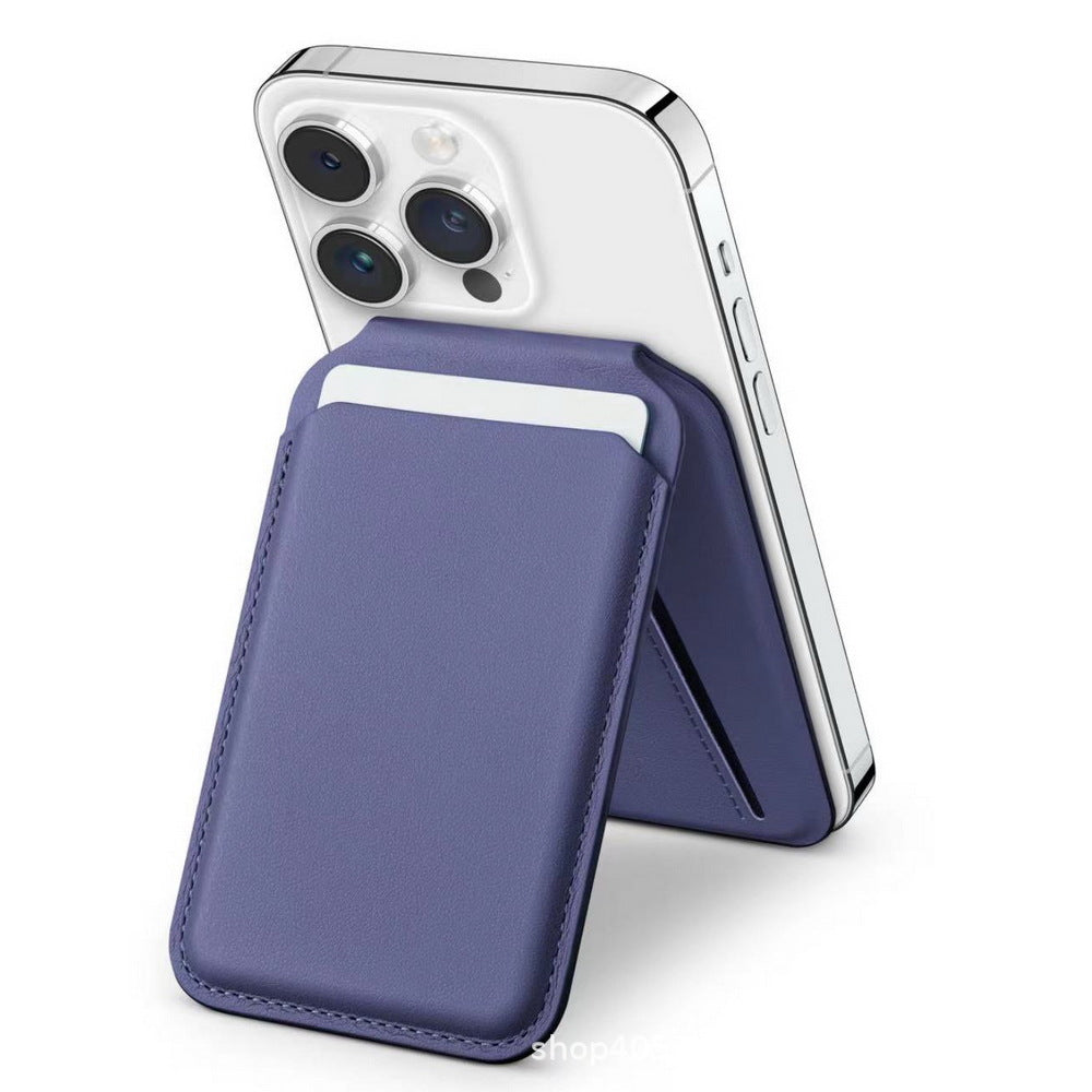 Magnetic Card Holder with Stand for iPhone