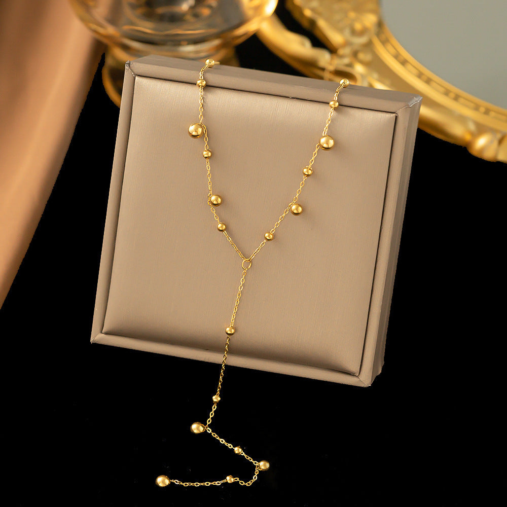 Titanium steel necklace