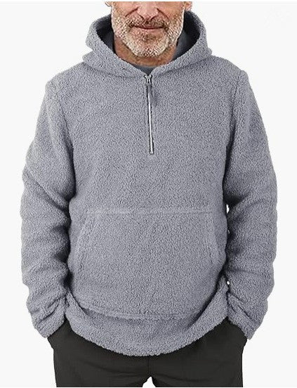Loose Casual Zipper Hooded Sweatshirts