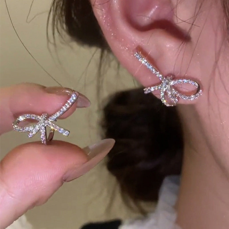 LunaPearl Butterfly Earrings Sterling Silver
