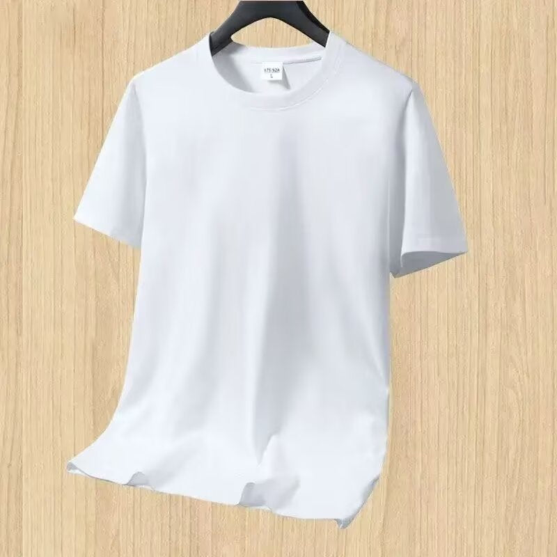 Ice silk short-sleeved T-shirt for men