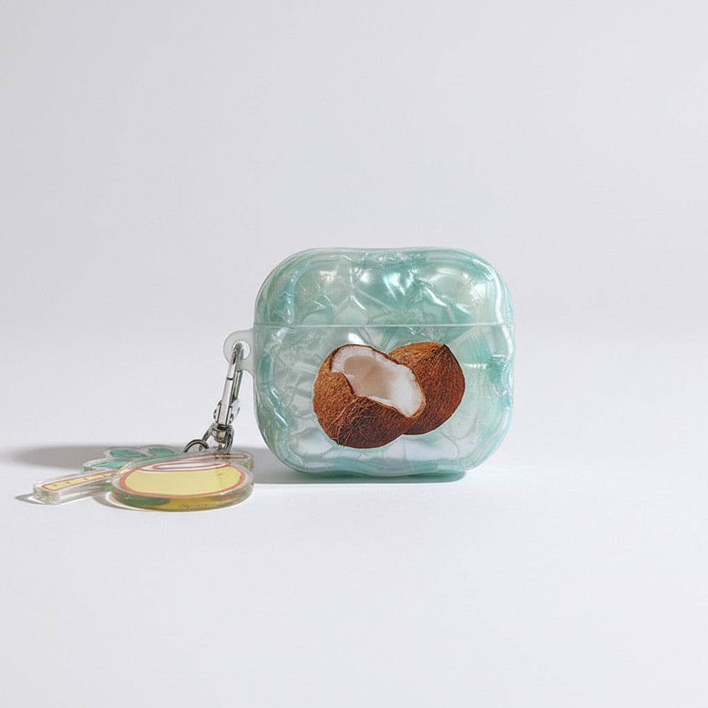 Red Apple Earphone Protective Case
