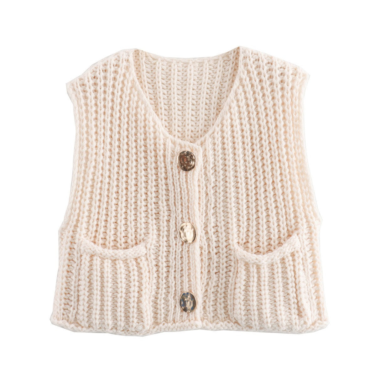 Knitted vest