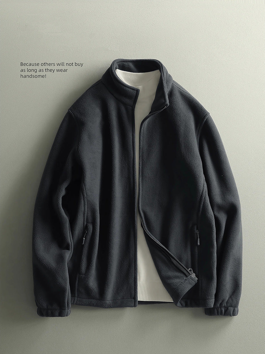 Stratus Fleece Jacket with Stand Collar