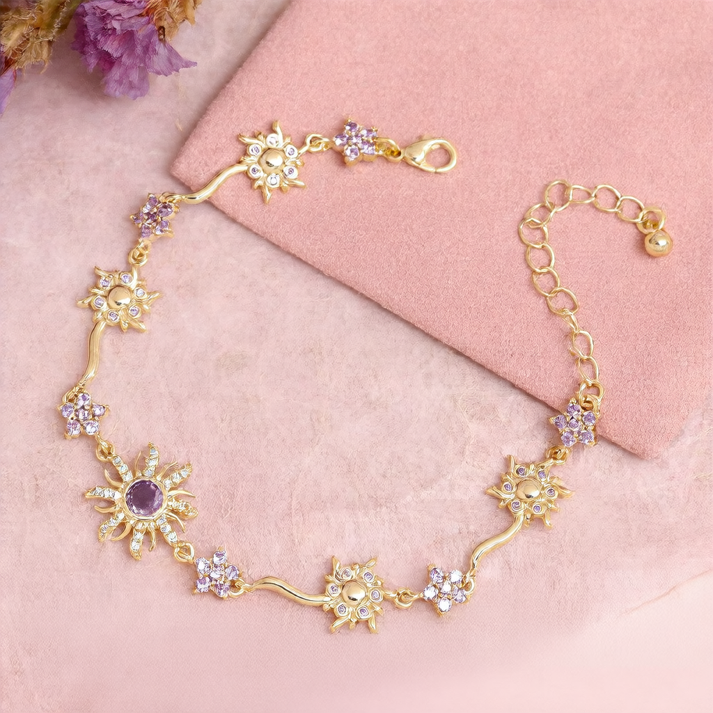 Fresh and Sweet Sunflower Women?s Bracelet