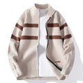 Mens Knit Sweater Jacket
