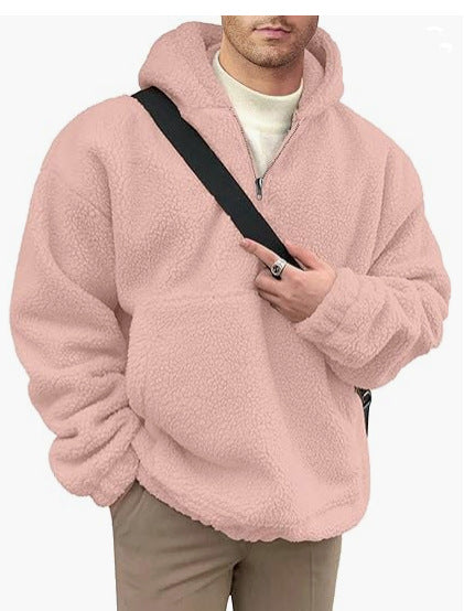 Loose Casual Zipper Hooded Sweatshirts