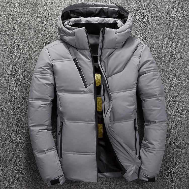 Mens Winter Hooded Jacket