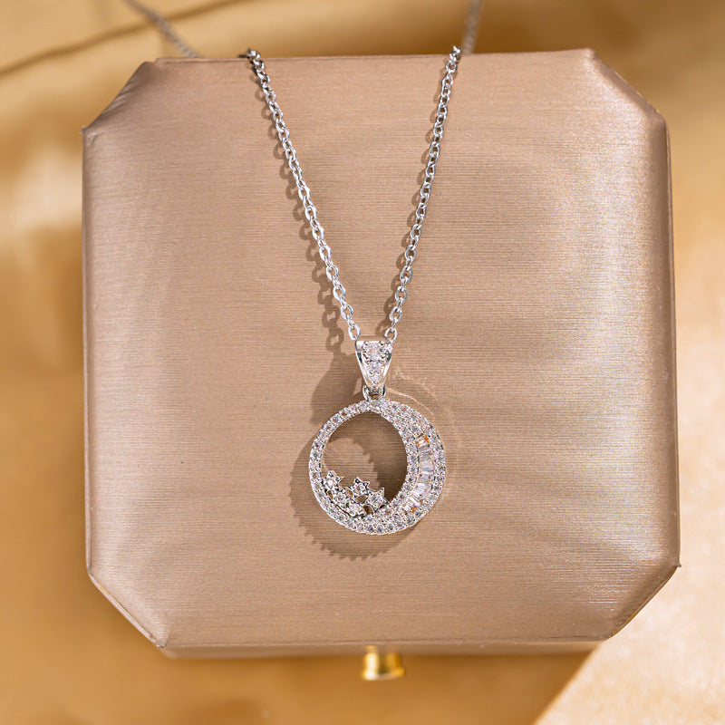 Butterfly Pendant Titanium Steel Necklace