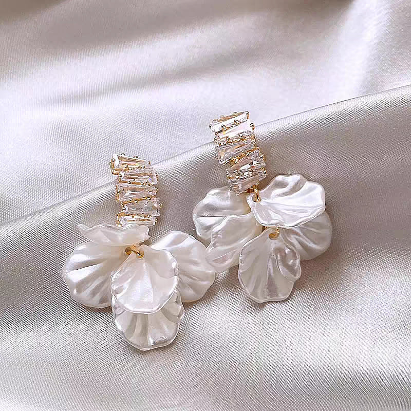 Sparkling Crystal Bell Earrings