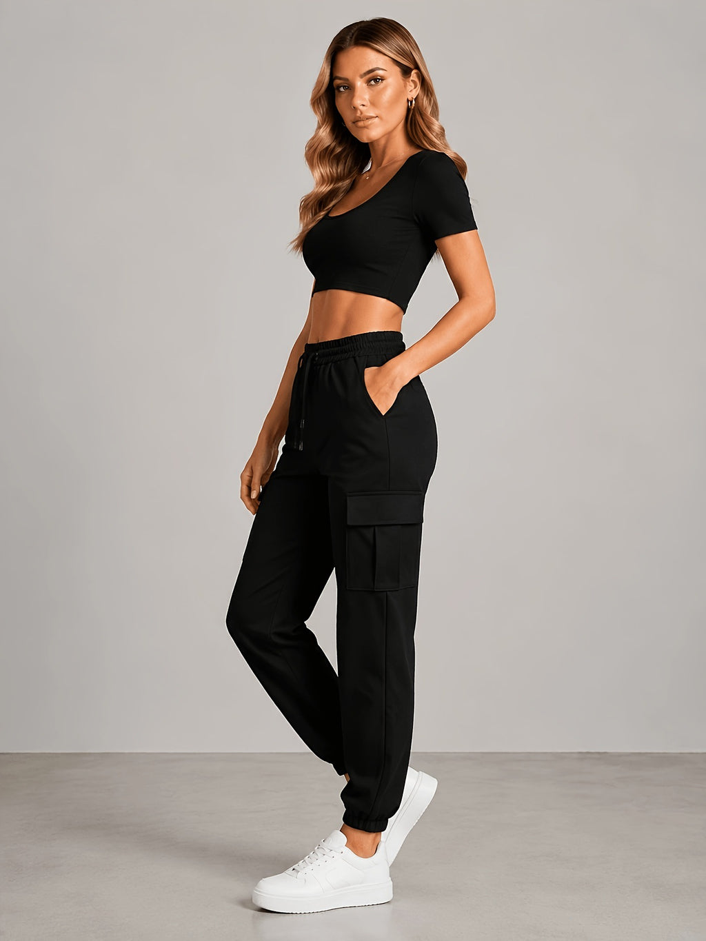 Women's Harem Jogger Casual Pants