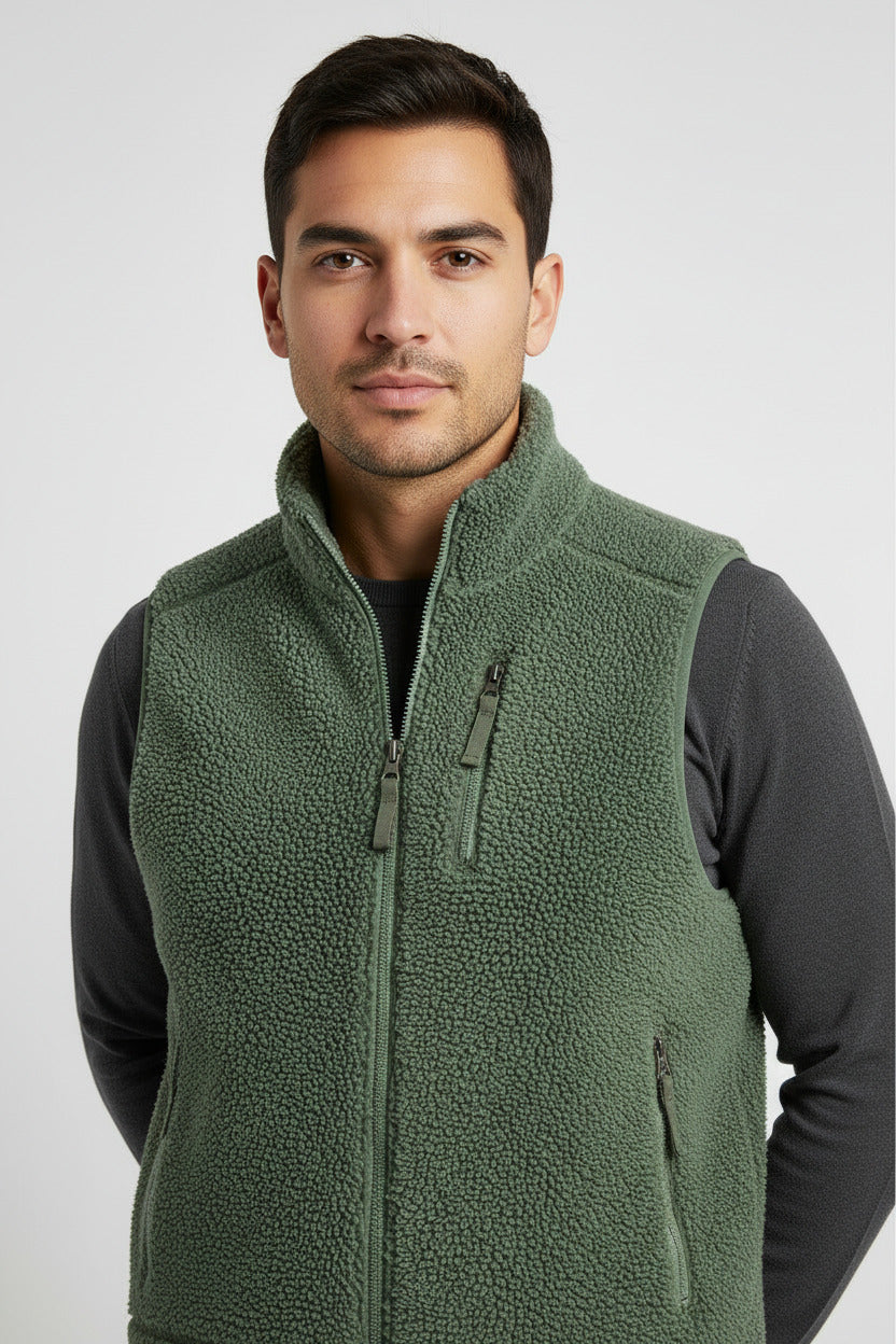 Arden Corduroy Fleece Vest