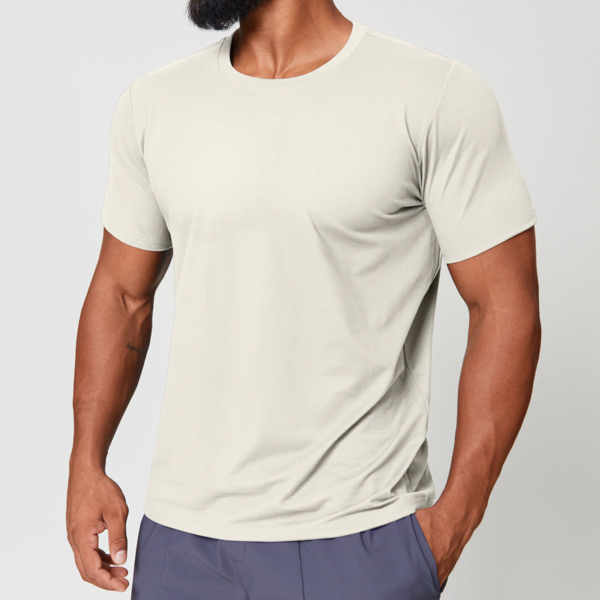 Mens Quick-Dry Sports T-Shirt – Lightweight, Breathable Comfort