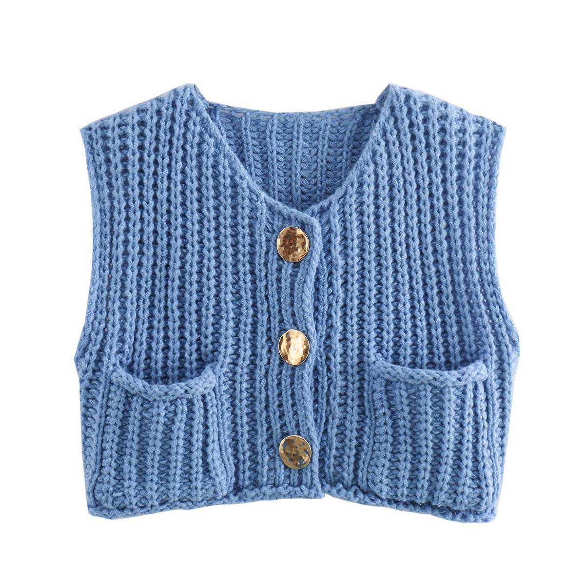 Knitted vest