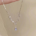 Super sparkly zircon necklace