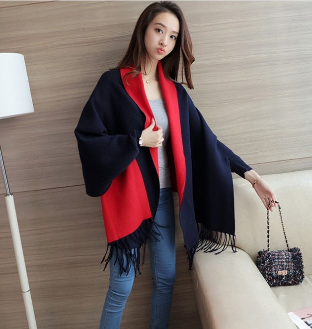Artisan Drape Cape Cardigan