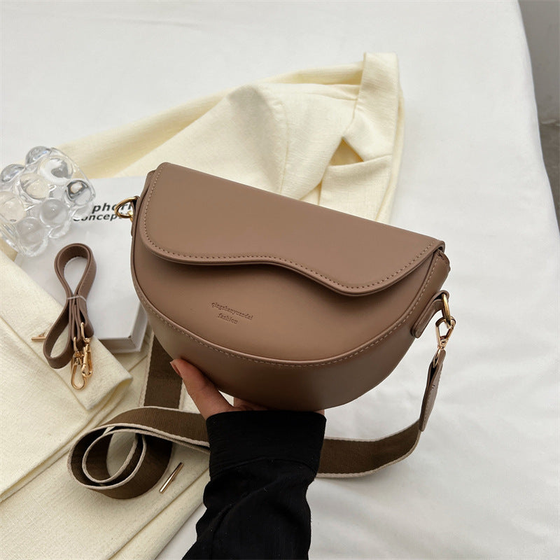 Versatile texture crossbody bag