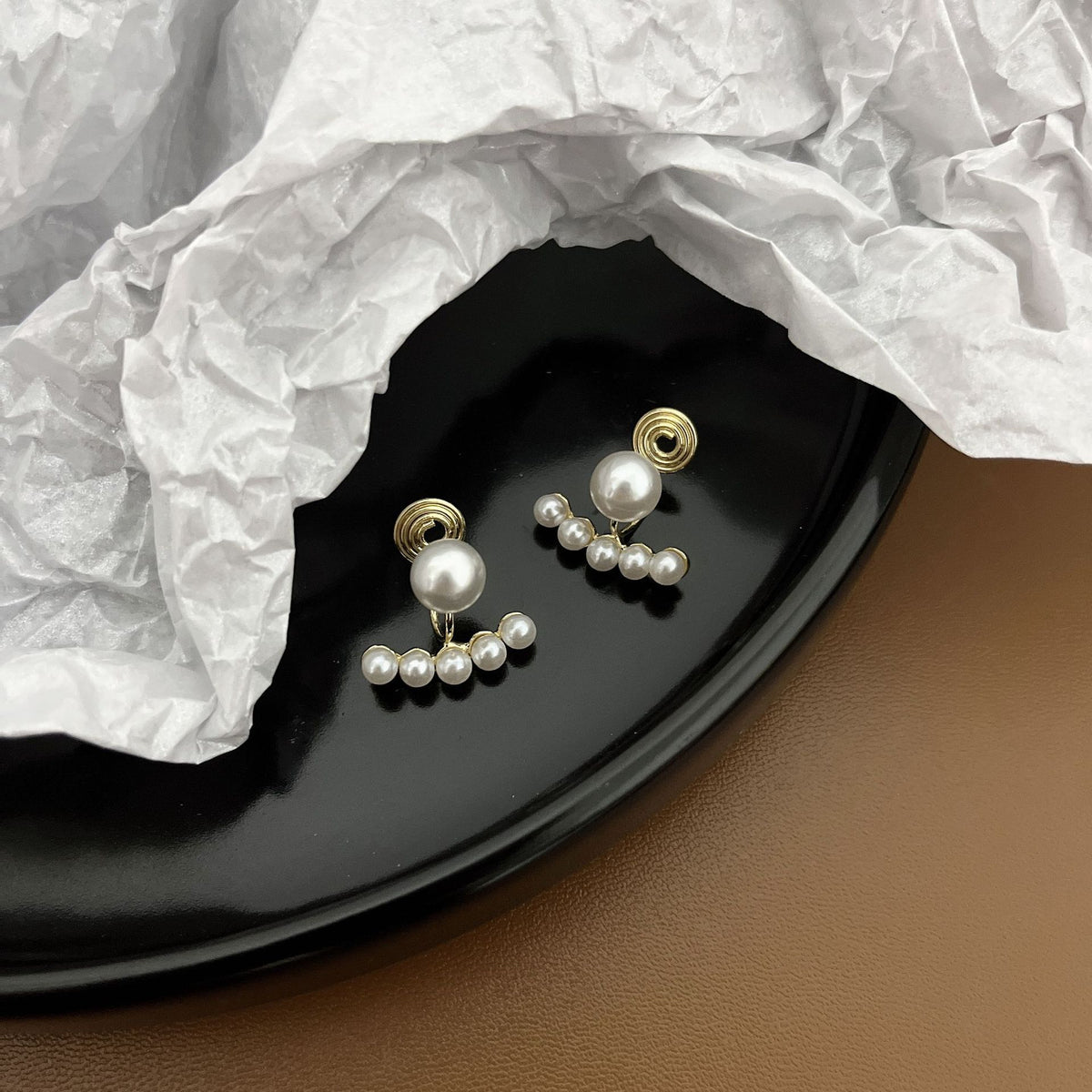 Aurielle Clip-On Pearl Earrings