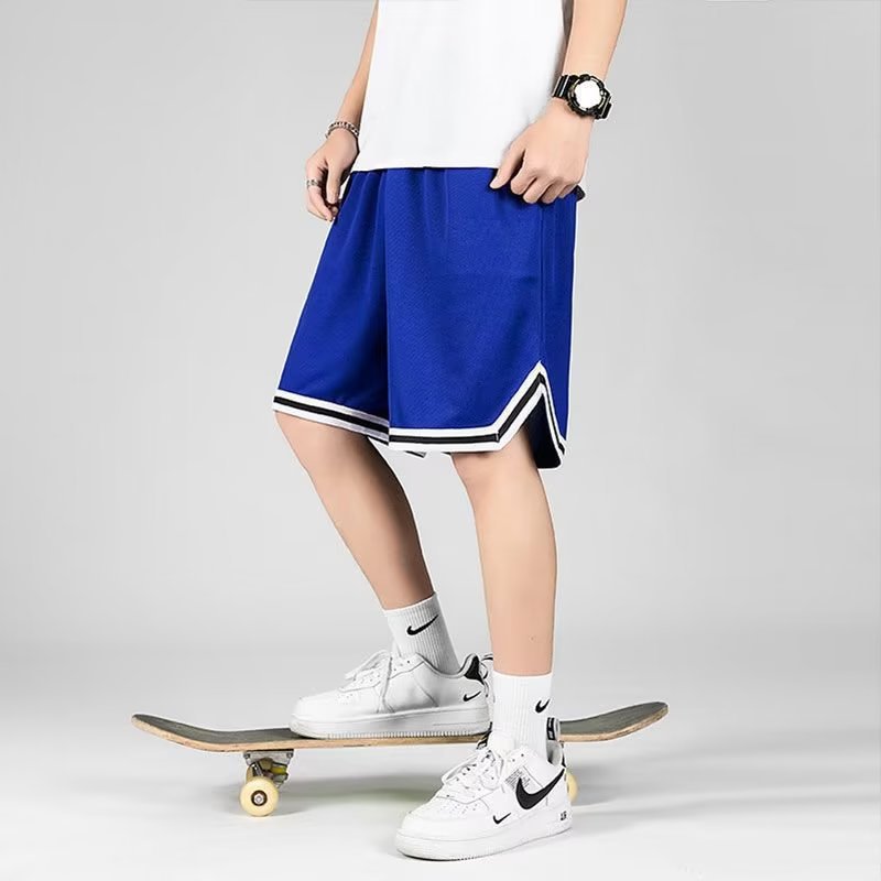 Mens Basketball Shorts Loose Fit Quick Dry - Lightweight Mesh